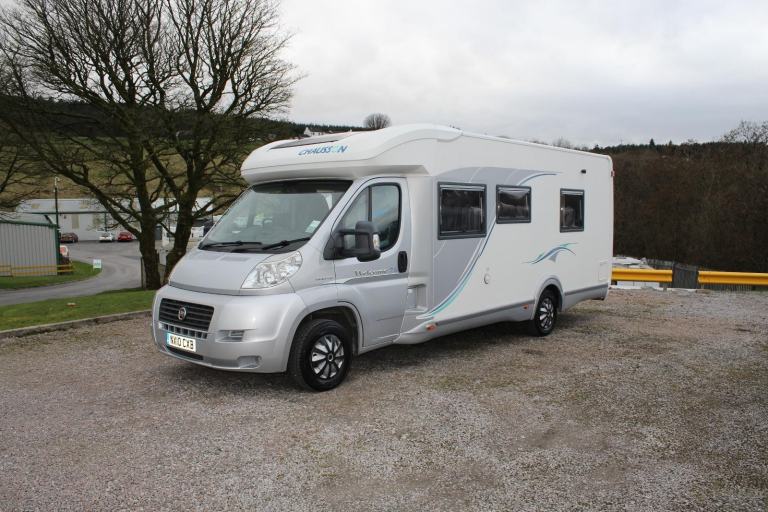 2010 "10" Reg Chausson Welcome 76 Luxury 4 Berth Motorhome With Fixed Rear Bed