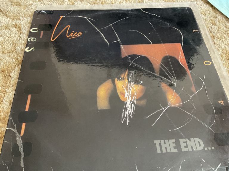NICO - THE END LP AVANT GARDE  ART ROCK RARE VELVET UNDERGROUND 