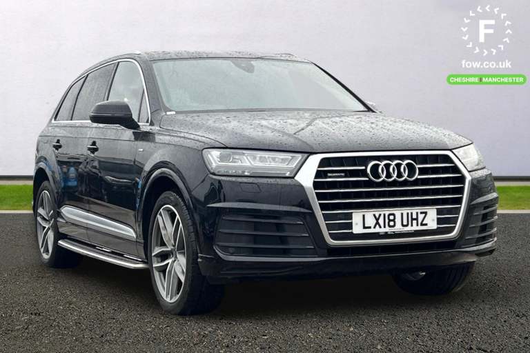 2018 Audi Q7 3.0 TDI Quattro S Line 5dr Tip Auto SUV DIESEL Automatic