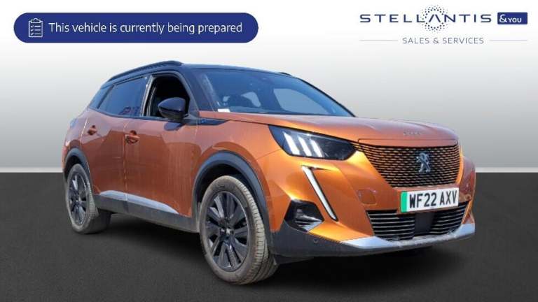 2022 Peugeot 2008 50kWh GT Premium SUV 5dr Electric Auto (136 ps) SUV Electric Automatic