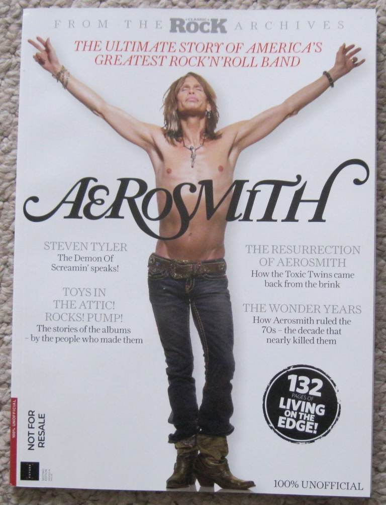 Aerosmith from the Classic Rock Magazine Archives 2021
