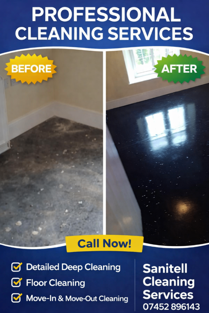 Domestic & Commercial Cleaners - 10 Years Experience in Deep Cleans & End Of Tenancy Cleaning