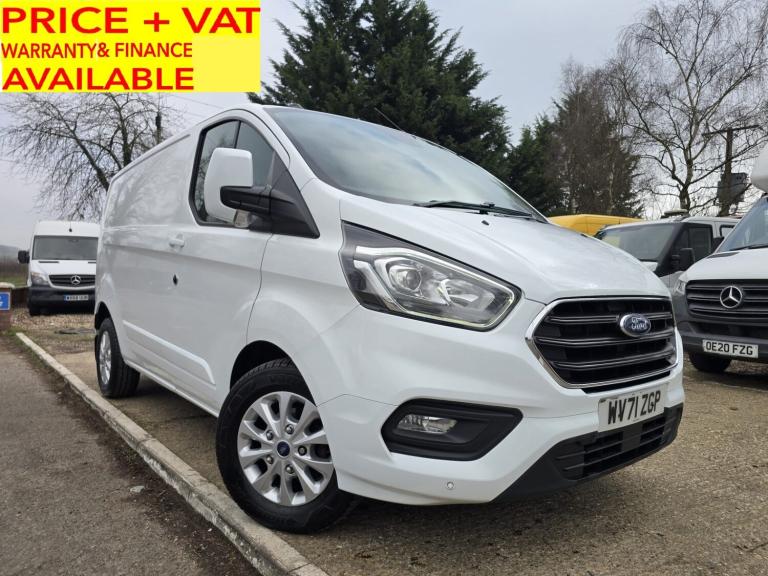 2021 Ford Transit Custom 2.0 300 EcoBlue Limited Auto L1 H1 Euro 6 PANEL VAN Diesel Automatic