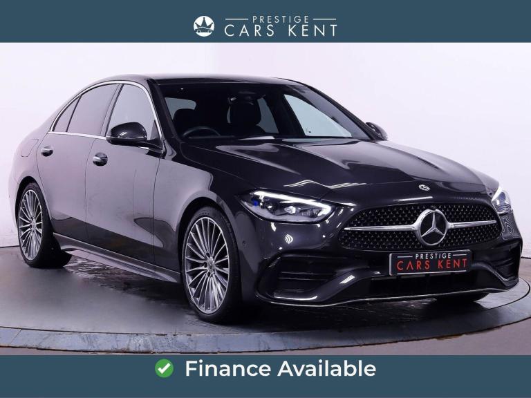 2022 Mercedes-Benz C Class 1.5 C200h MHEV AMG Line (Premium) Saloon 4dr Petrol Hybrid G-Tronic+ E...