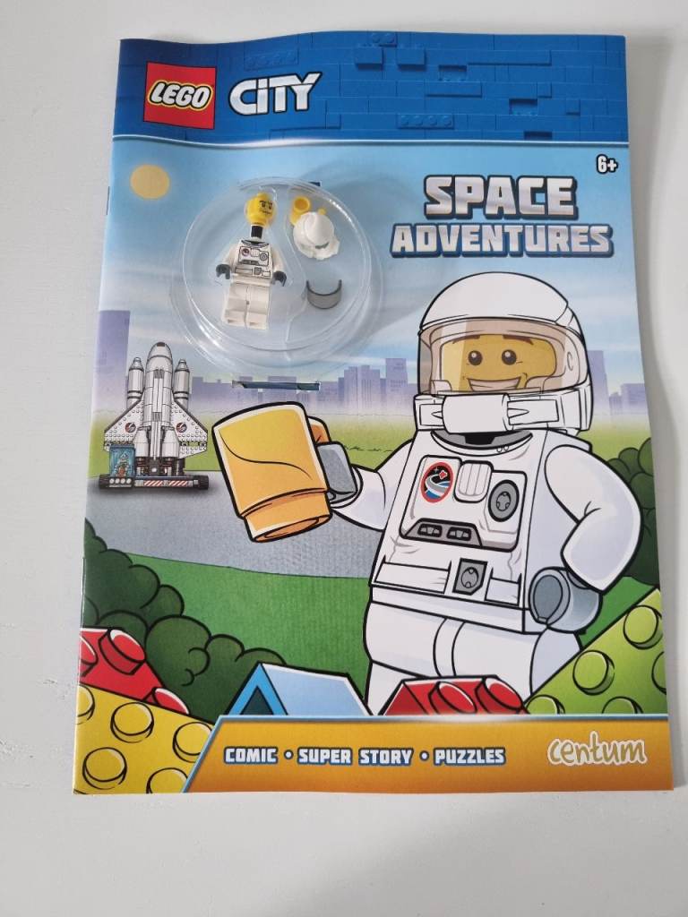 Lego Space Adventures Comic Puzzle book