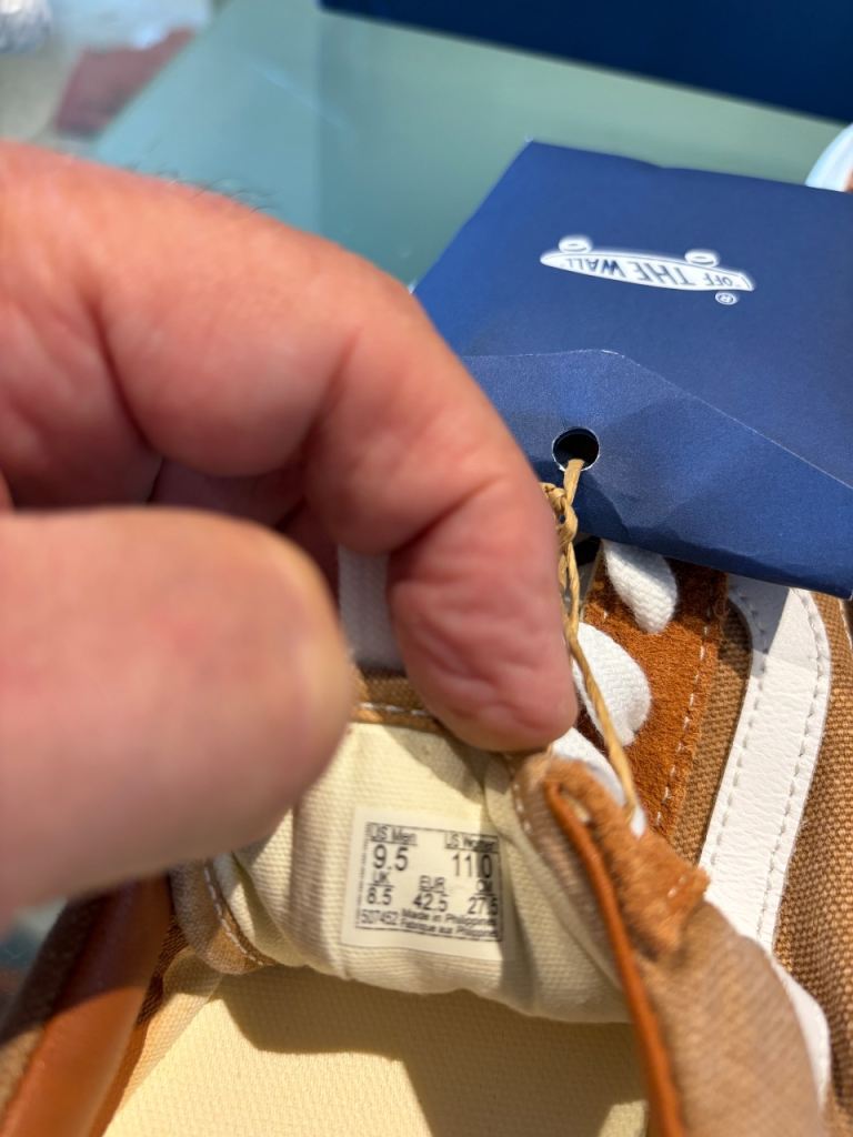 Vans Old Skool Washed Tan/Brown Trainers