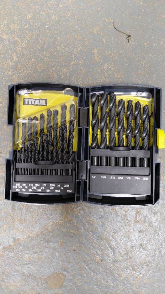 Titan HSS Drill Bit Set