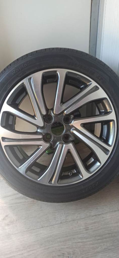 Alloy Wheel & Tyre 