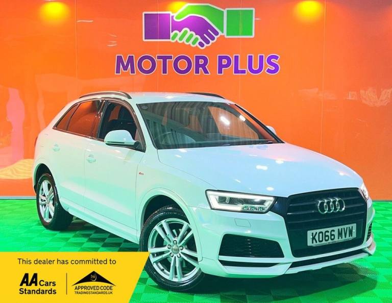 2017 66 AUDI Q3 1.4 TFSI COD S LINE EDITION SUV 5DR PETROL S TRONIC EURO 6 (S/S)