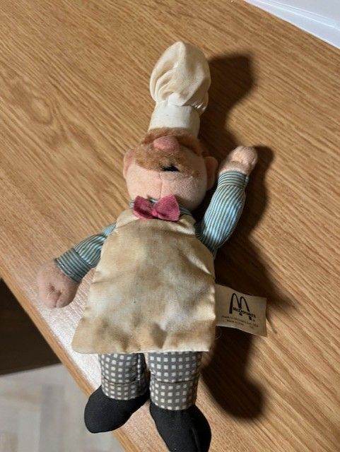 Muppets Swedish Chef Macdonalds Toy Vintage