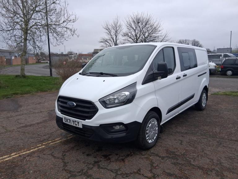 2021 Ford Transit Custom 2.0 EcoBlue 130ps Low Roof D/Cab Van Crew Van Diesel Manual
