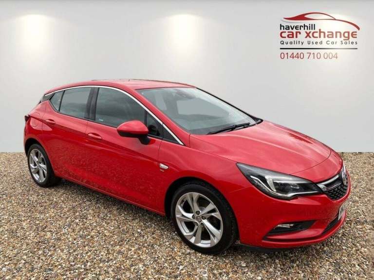 2017 Vauxhall Astra 1.4i Turbo SRi Hatchback 5dr Petrol Manual Euro 6 (150 ps) Hatchback Petrol M...