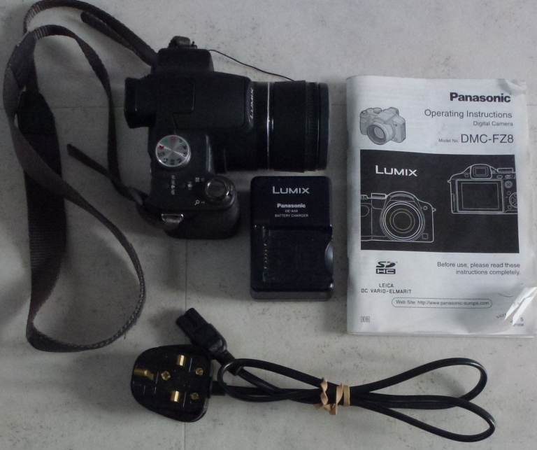 Panasonic FZ8 Digital Camera.