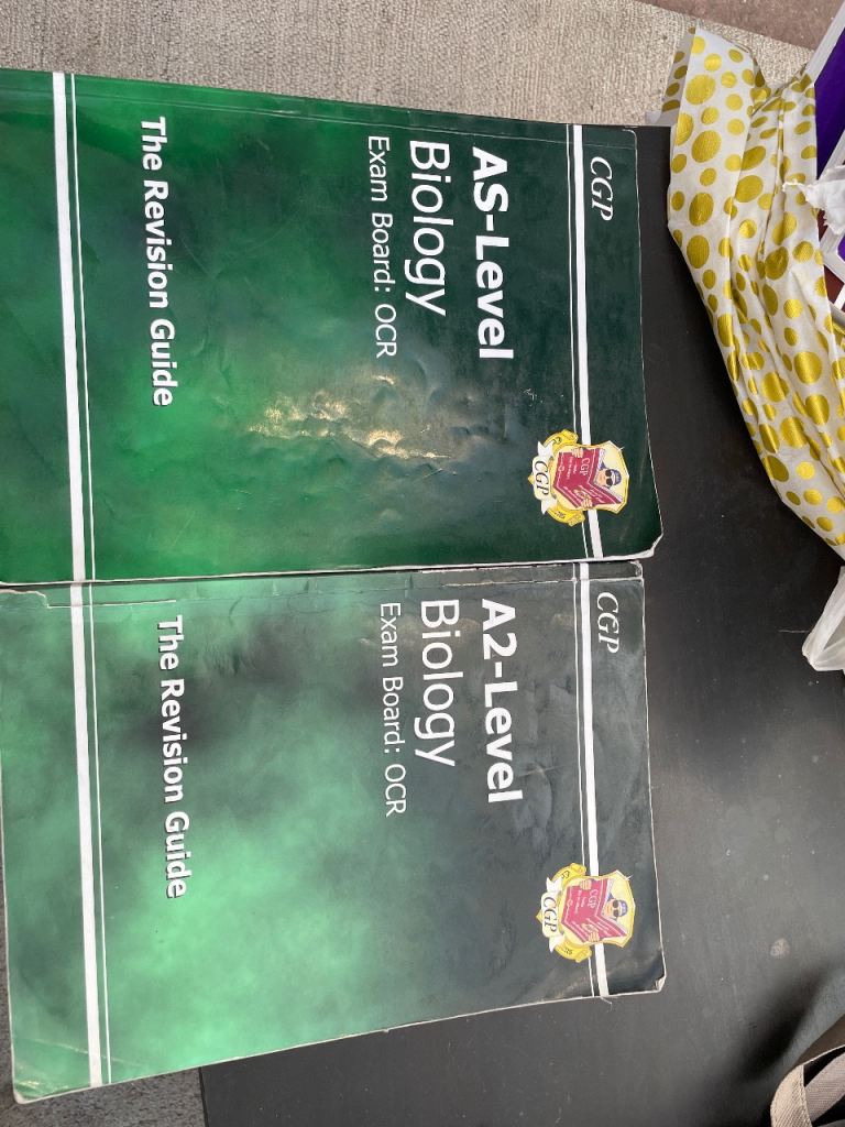 A level OCR biology books 