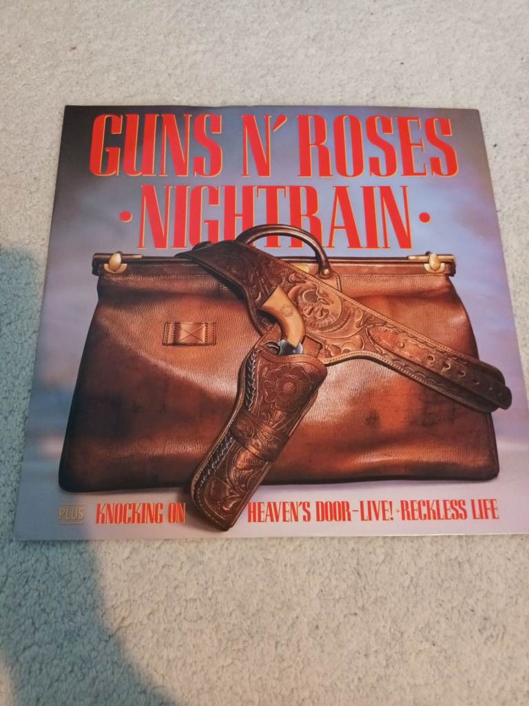GUNS N ROSES - NIGHTRAIN 12” SINGLE VINYL