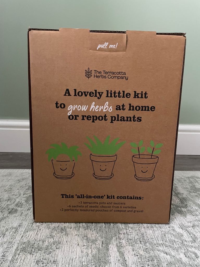 Grow your own herb kit The terracotta herbs company 