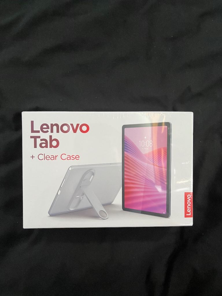 Lenovo tab & clear case 