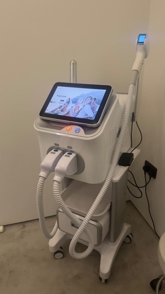 Professional Titanium Soprano-Style Diode & ND:YAG Laser Machine – Barely Used