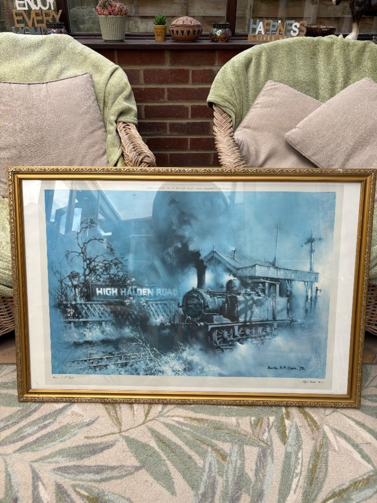 image for High Halden Road train print