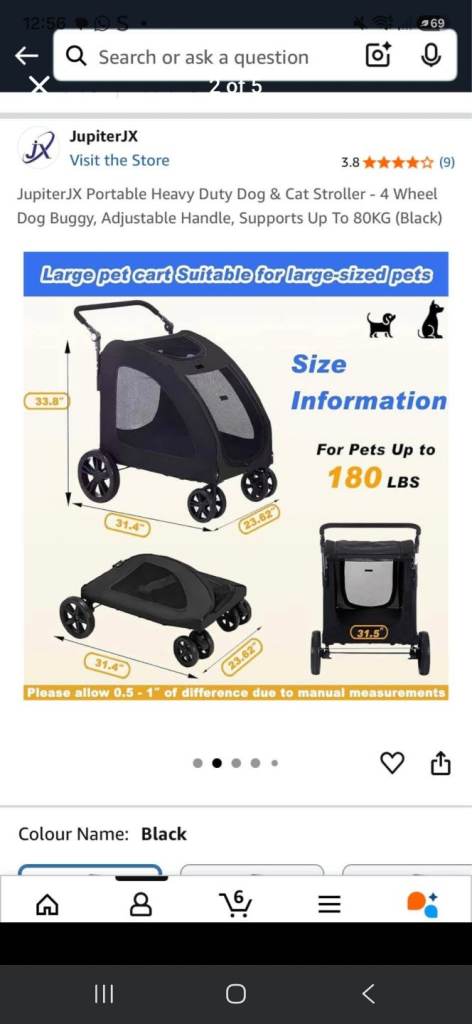 Dog stroller 