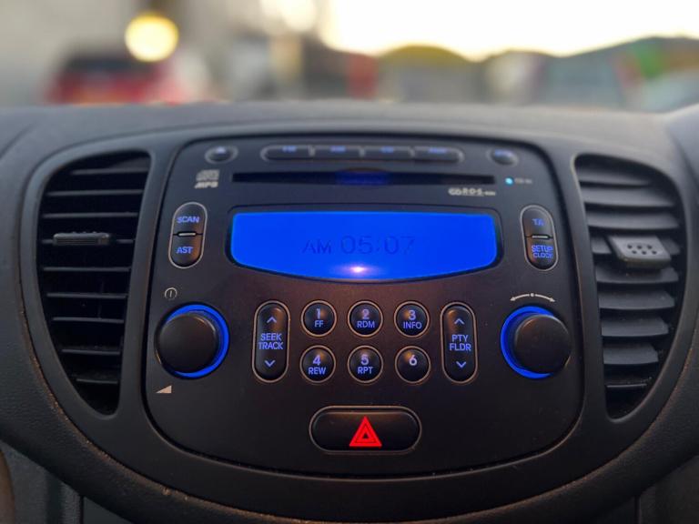 2011 Hyundai i10 1.2 Classic Euro 5 5dr HATCHBACK Petrol Manual