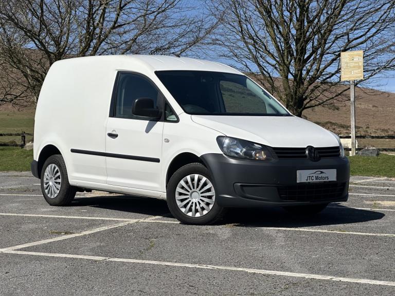 VOLKSWAGEN CADDY 1.6 TDI C20 Startline Man, white, diesel + NOW SOLD 2014