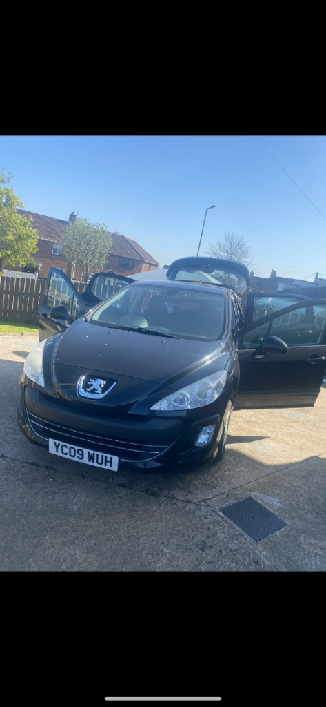 Peugeot, 308, Hatchback, 2009, Manual, 1360 (cc), 5 doors