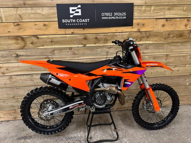 KTM SXF 250 2024 MOTOCROSS BIKE FULL HGS EXHAUST 