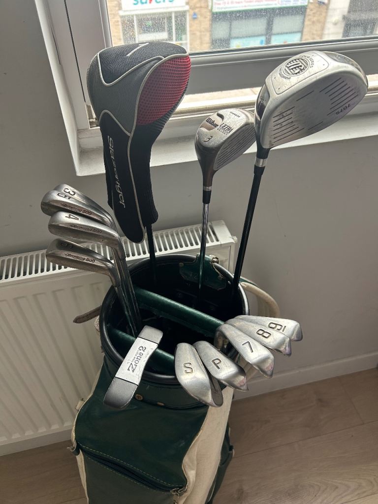 Golf Club Set with Bag and Balls