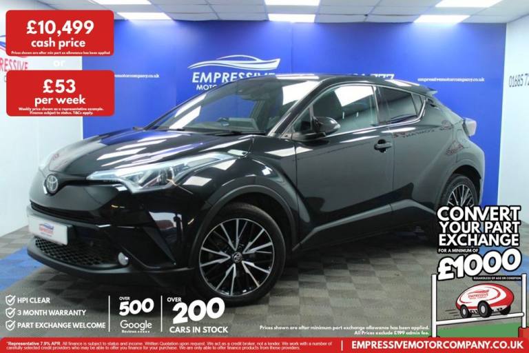2018 Toyota C-HR 1.2T Excel 5dr [Leather] HATCHBACK PETROL Manual