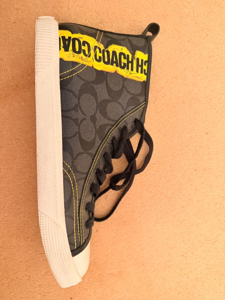Coach high top shoes 