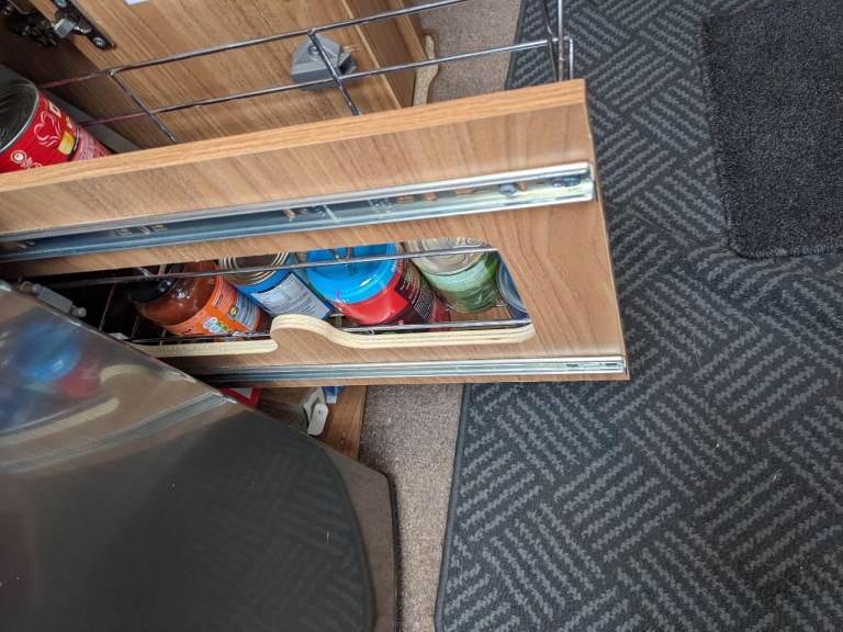 Caravan /Motorhome Pull out Basket 