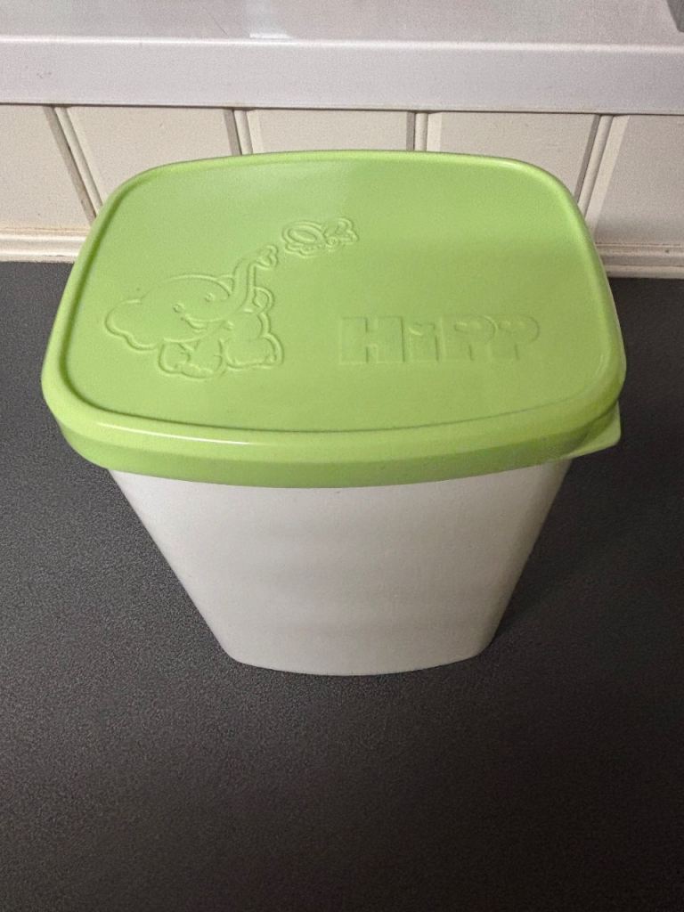 HIPP Organic Baby Milk Formula Storage Box Container