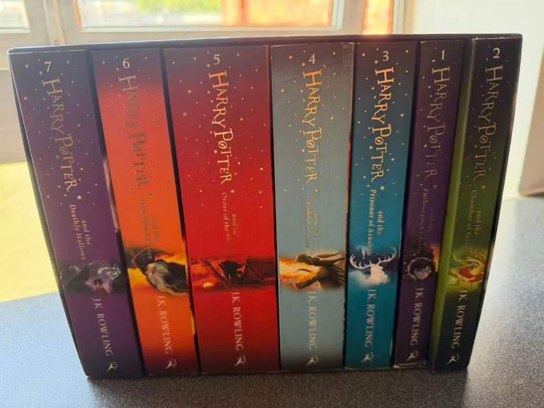 Complete Harry Potter Book Collection Box Set – All 7 Books by J.K. Rowling
