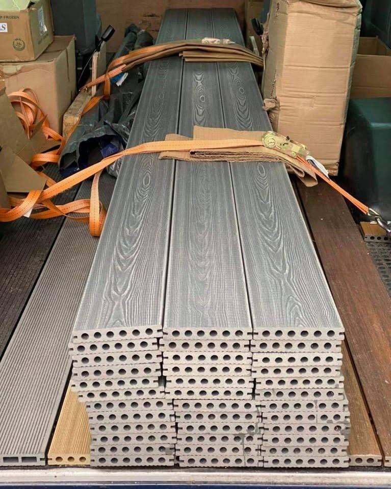 High-Quality Grey Composite Decking | 3.6m Length | Free Samples & Fast Delivery