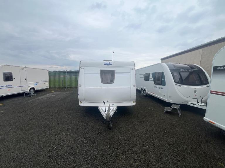 Hobby Prestige 4 berth fixed bed 