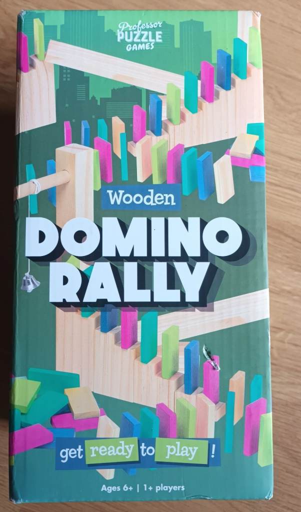 Wooden Domino Rally