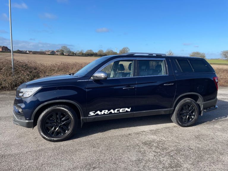 SSANGYONG KGM MUSSO SARACEN 2.2D AUTO. DOUBLE CAB PICKUP. HARDTOP. 