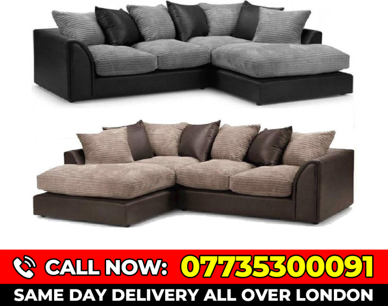(YES) Corner or three and two seater sofa set 