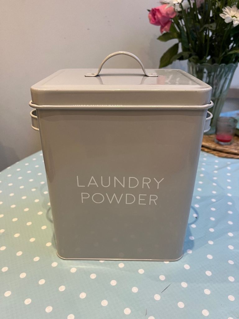 Enamel kitchen storage (laundry powder) 