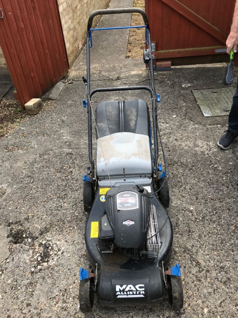 Petrol lawn mower
