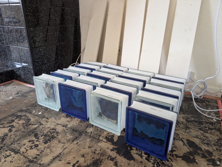 Glass bricks 