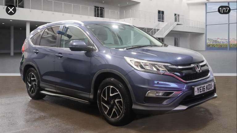2016 Honda CR-V 1.6 i-DTEC SE Plus Navi SUV 5dr Diesel Manual Euro 6 (s/s) (120