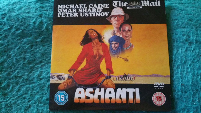 Ashanti Dvd starring Michael Caine, Omar Sharif & Peter Ustinov