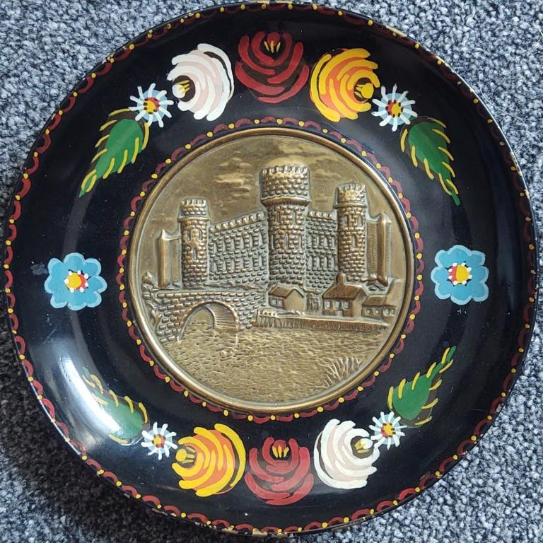 image for Barge Ware with a Brass Castle Scene