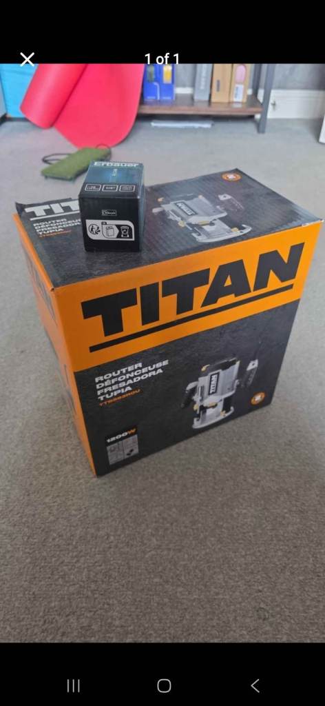 Titan Router and Bit Brand New