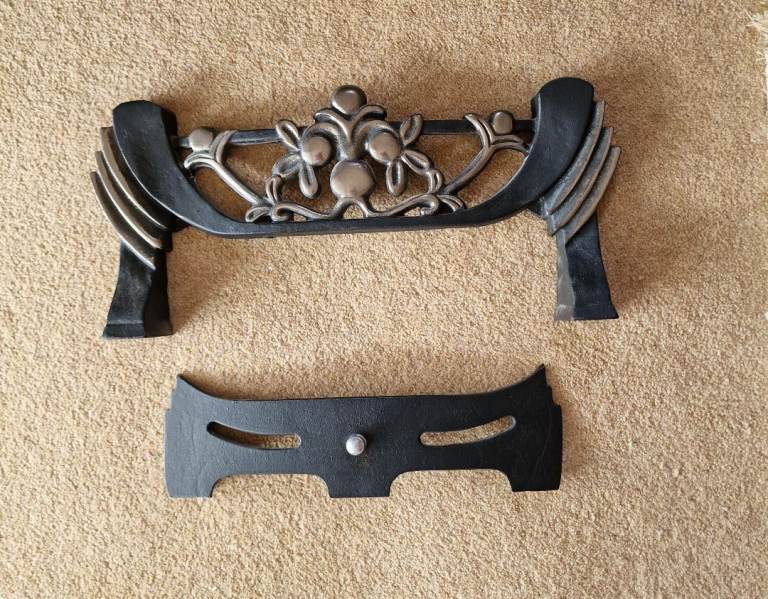 Art deco cast iron fret