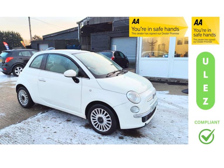 2013 Fiat 500 1.2 Lounge 3dr [Start Stop] HATCHBACK Petrol Manual