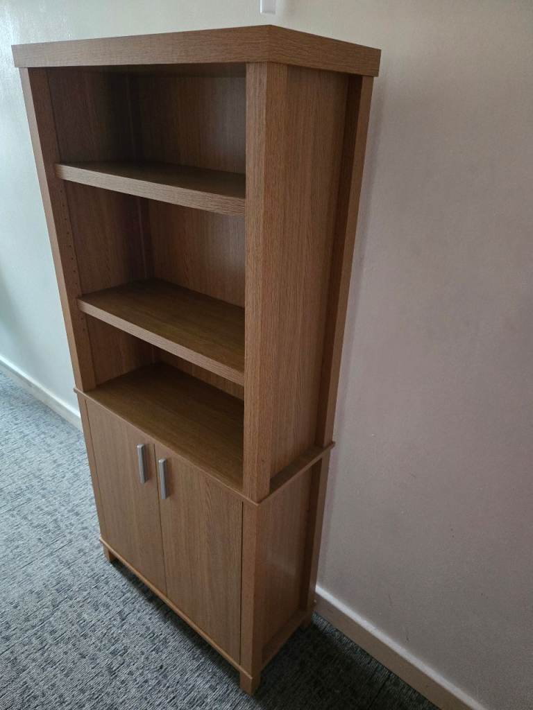 Pine wooden storage cabinet