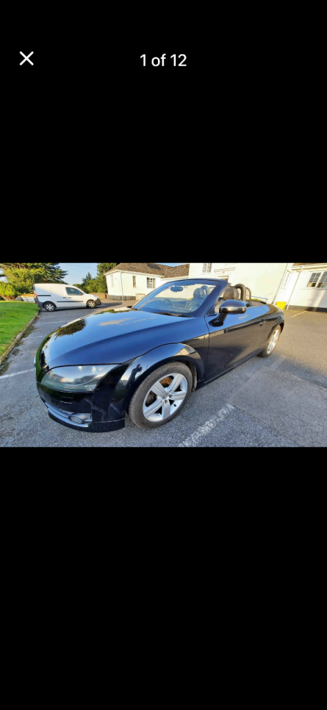Audi, TT, Convertible, 2007, Manual, 1984 (cc), 2 doors